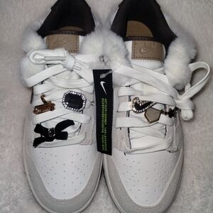 Nike mink and Jewel dunks